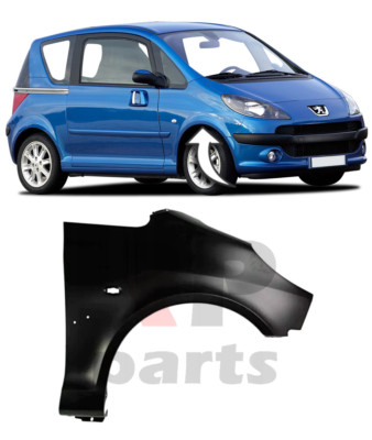 Für Peugeot 1007 2005-2009 Neu Vorne Flügel FENDER Für Malerei Rechts O/S 7841