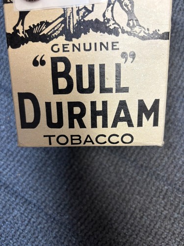 Vintage Bull Durham Tabakbeutel (15 Stück) mit original gummierten Papieren
