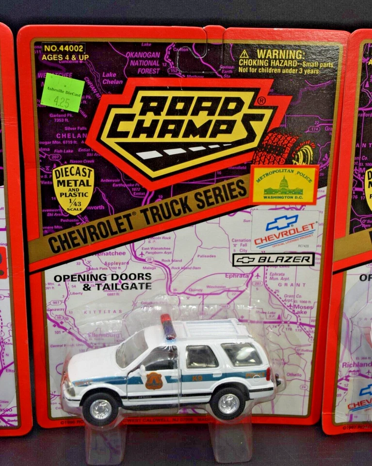 (5) ROAD CHAMPS POLICE O.P.P, BLAZER DC, PUERTO DE NUEVA Y NUEVA AUTÉNTICO, CHICAGO INC, MS SAFETY Foto 3 de 4