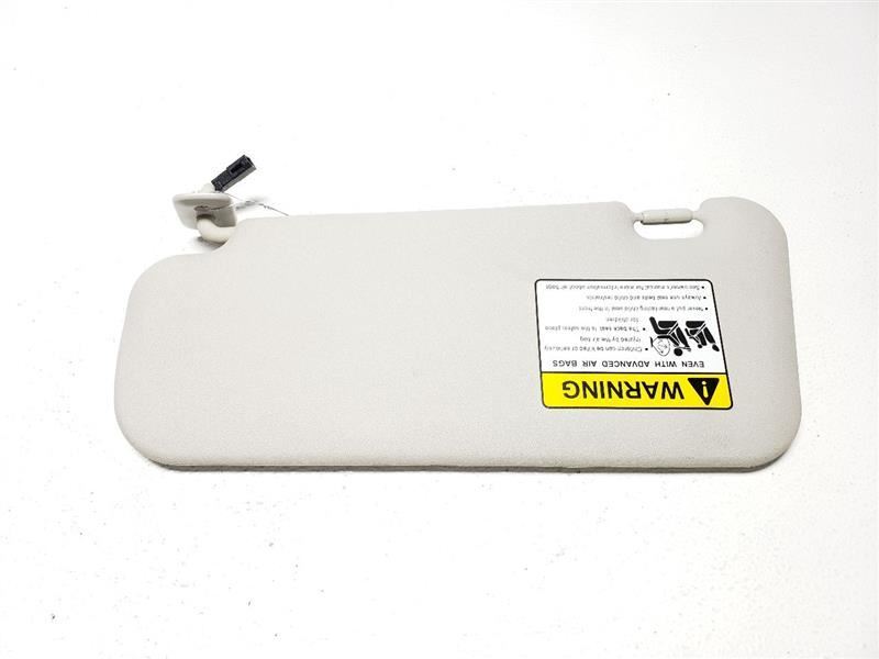 10-13 Mazda 3 Passenger Sun Visor Without Sunroof With