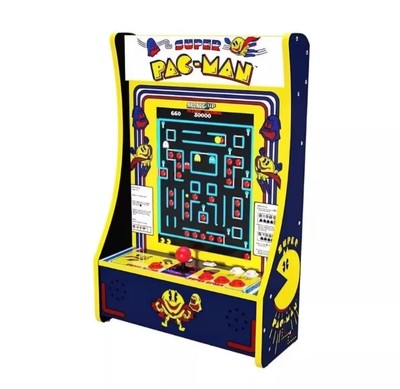 Arcade 1Up Party Cade Plus Retro Game Super Pac-Man 10 In 1 Games