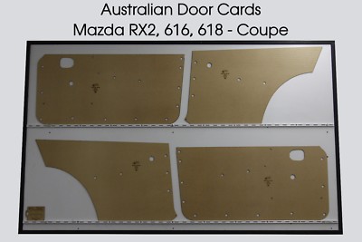 Door Cards Fits Mazda RX2 616 618 Coupe Capella Rotary Quality