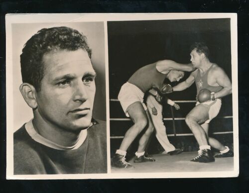 Sports BOXING Julias Torma early RP PPC Olympic Gold 1948 large size 154x109mm - Picture 1 of 2