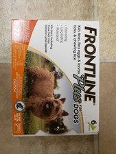 Frontline Plus Topical Flea Tick Treatment for Small Dogs 6ds