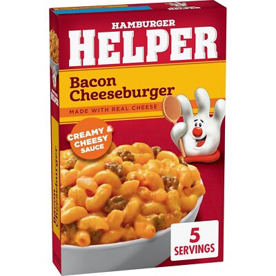 Hamburger helper bacon CHEESEBURGER