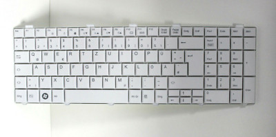 Original Fujitsu Tastatur CP478133-02, AEFH2000020 ,Deutsche Tastatur, Weiß ,NEU