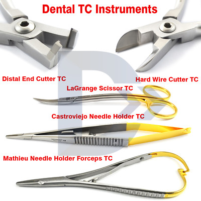 Dental Orthodontic Mathieu Needle Holder Castroviejo Hard Wire Distal End Cutter
