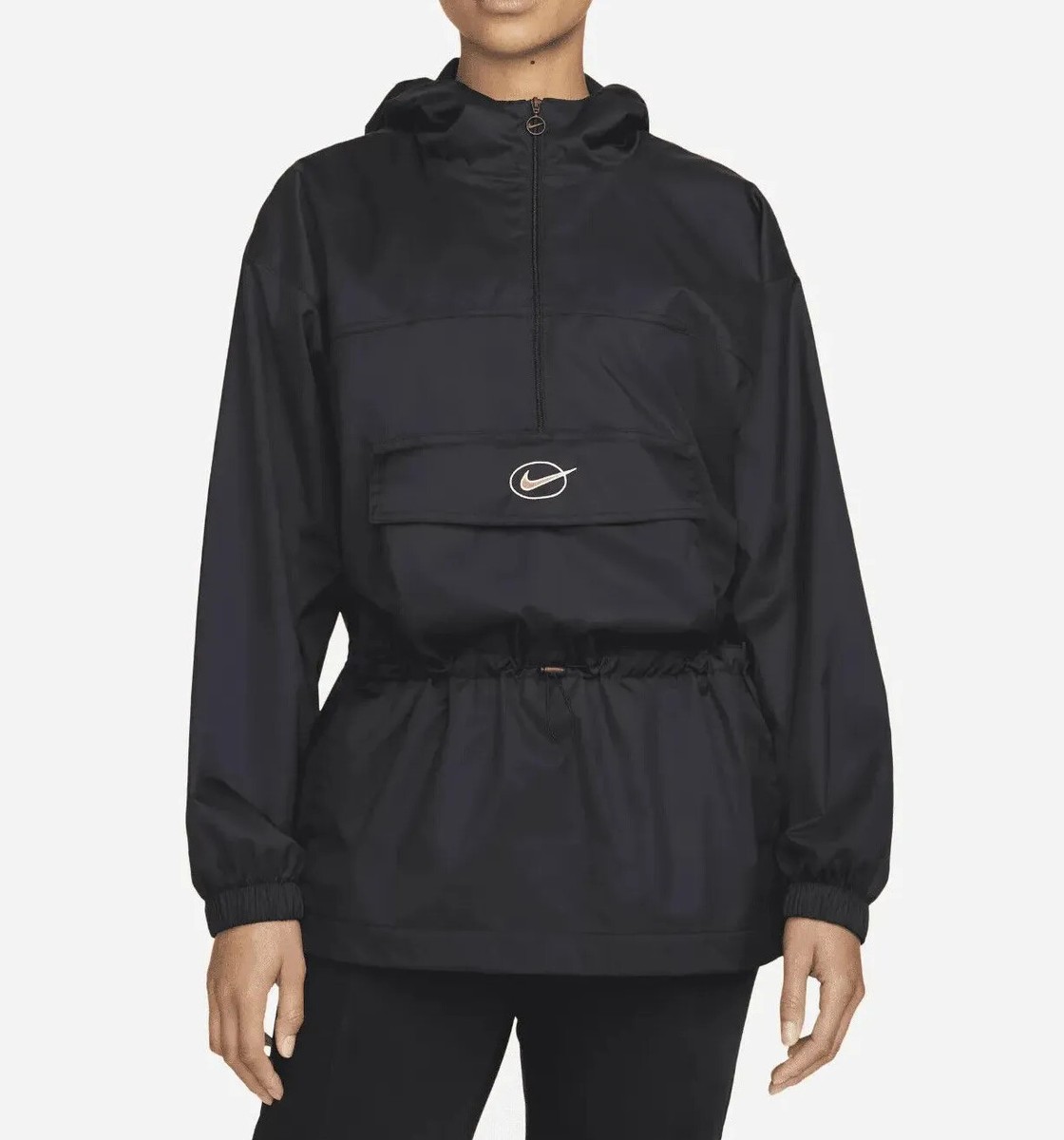 Nike Sportswear Women' Icon Clash Black/White Woven Jacket (DM6295