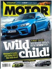 MOTOR Magazine April 2016 BMW M2 Subaru WRX STI Mitsubishi Lancer Evo Ford Musta