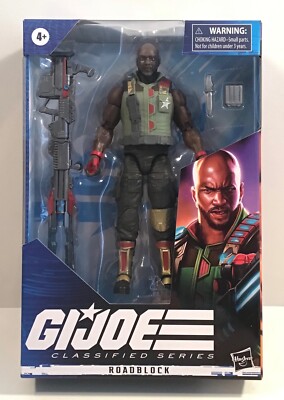 GI Joe Classified Series Roadblock 6'' scale action figure new boxed Hasbro 2020
