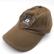 BYU Cougars Strapback Hat Adjustable Dad Ball Cap NCAA College University Green