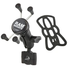 RAM Mount X-Grip Torque Rail Clamp Phone Mount Short Arm RAM-B-408-75-1-A-UN7U