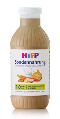 Hipp Sondennahrung normokalorisch 12x500ml Huhn, Karotte und Kürbis
