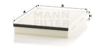 Mann-Filter CU 25 007 Filter, Innenraumluft FÜR Ford Ford Australia Volvo-image