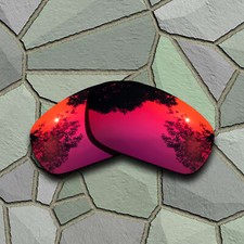 Violet Red Lenses Replacement For-Oakley Gauge 8 M OO4124 57mm Polarized