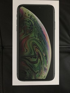 Iphone Xs Max Empty Box 64 Gb Space Gray Only Box No Accessories