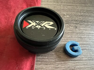 #G (1) XXR Wheels Flat Black Custom Wheel Center Cap E-180