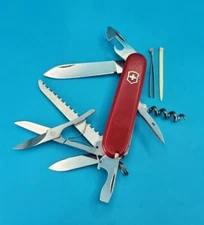 Red Victorinox Swiss Army Huntsman Knife Multi Tool!