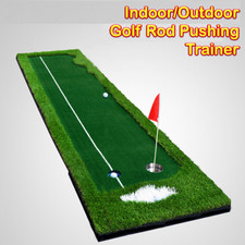 2.5x9.8ft Mini Golf Putting Practice Mat Indoor Outdoor Training Green Blanket