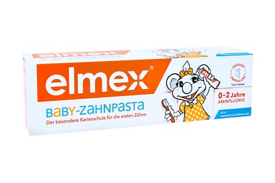 4 x 50ml elmex kids for ages 0 - 2   TRACKED SHIPPING  