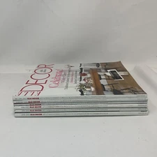 Elle Decor Magazine - Lot of 6 - 2004-2005