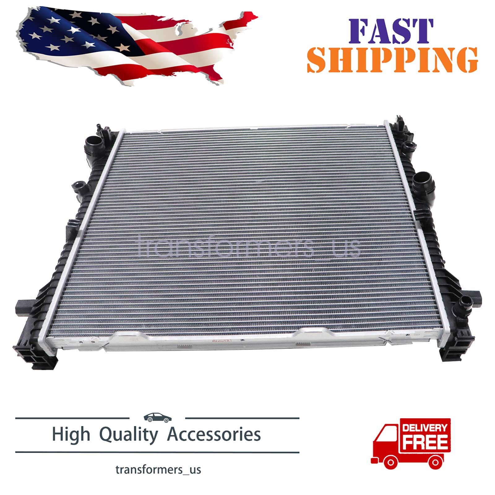 1PCS Radiator w/o Oil Cooler FOR BMW G02 X4 2019 G01 X3 2018-2019 2.0L 3.0L