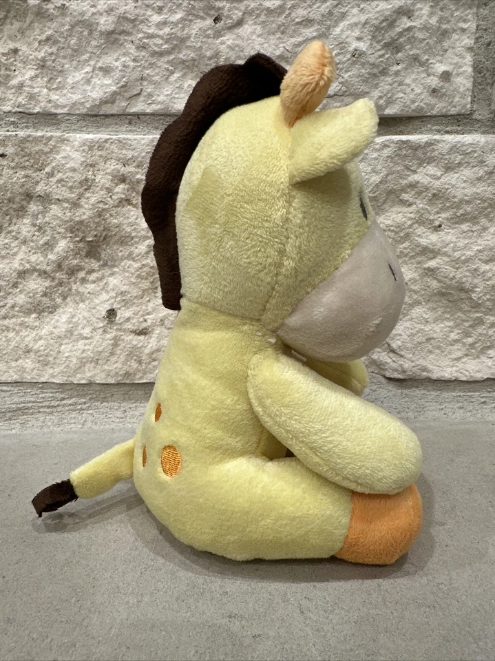 S) Juguete de peluche amarillo de 7" nuevo con etiquetas para niños jirafa preferida bebé Lovey Foto 4 de 4