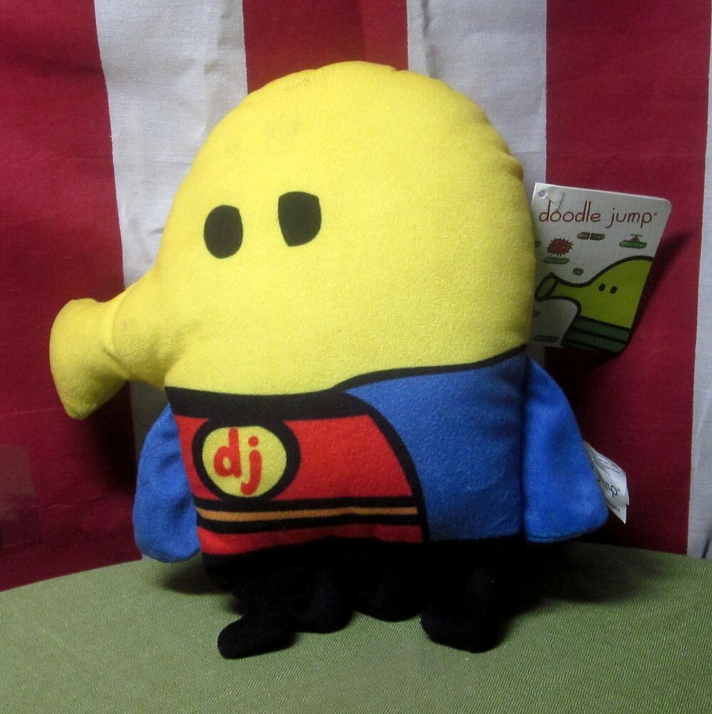 Hey! Say! JUMP - ୨୧ くるすけ BIGぬいぐるみ ୨୧ DOODLER plush toy NWT stuffed animal Sega video game Doodle