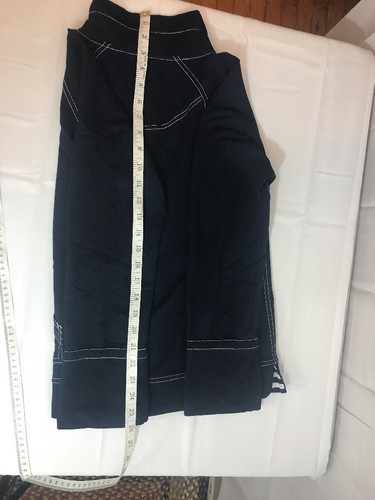 Anne Klein Sport Womens Nautical Jacket Size Medium Navy Blue White Stripes - Picture 10 of 12
