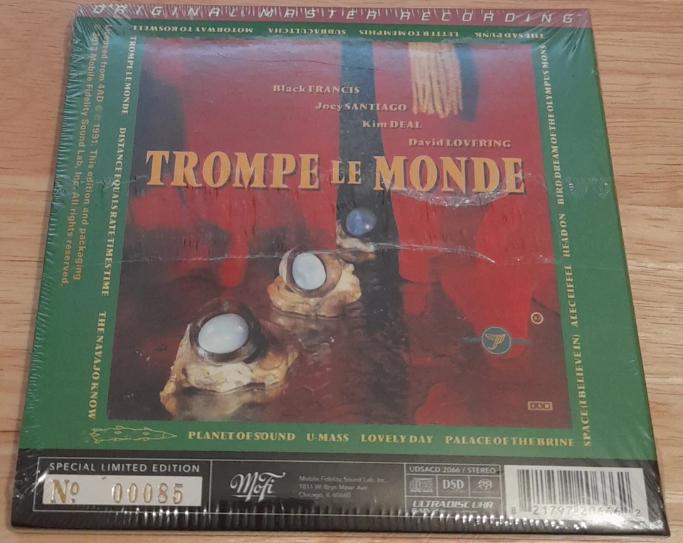 PIXIES TROMPE LE MONDE SEALED SACD MFSL MOFI Mobile Fidelity Doolittle grunge cd Foto 2 de 4