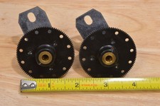 QTY 2 POSITION FEEDBACK SENSORS WITH GEAR/COUPLER FOR 6mm SHAFT