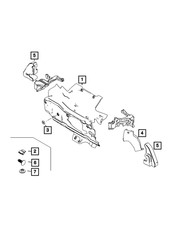 Genuine Mopar Push On Retainer 68073375AA