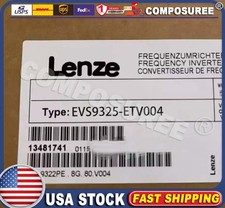 EVS9325ETV004 NEW LENZE EVS9325-ETV004 SERVO DRIVE INVERTER With Relay Terminal