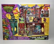 Teenage Mutant Ninja Turtles  Mutant Mayhem Sewer Lair Playset by Playmates New
