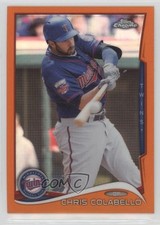 2014 Topps Chrome Orange Refractor Chris Colabello #84 1n1