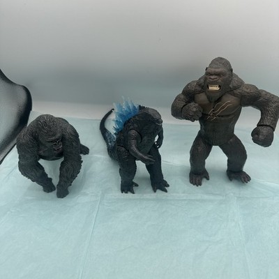 2021 Playmates 7  Godzilla Vs Kong Battle Roar 2020 Battle Damage Legendary Plus