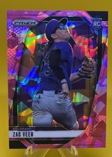2025 Panini Prizm Zac Veen #228 RC Pink Cracked Ice Prizm 🔥