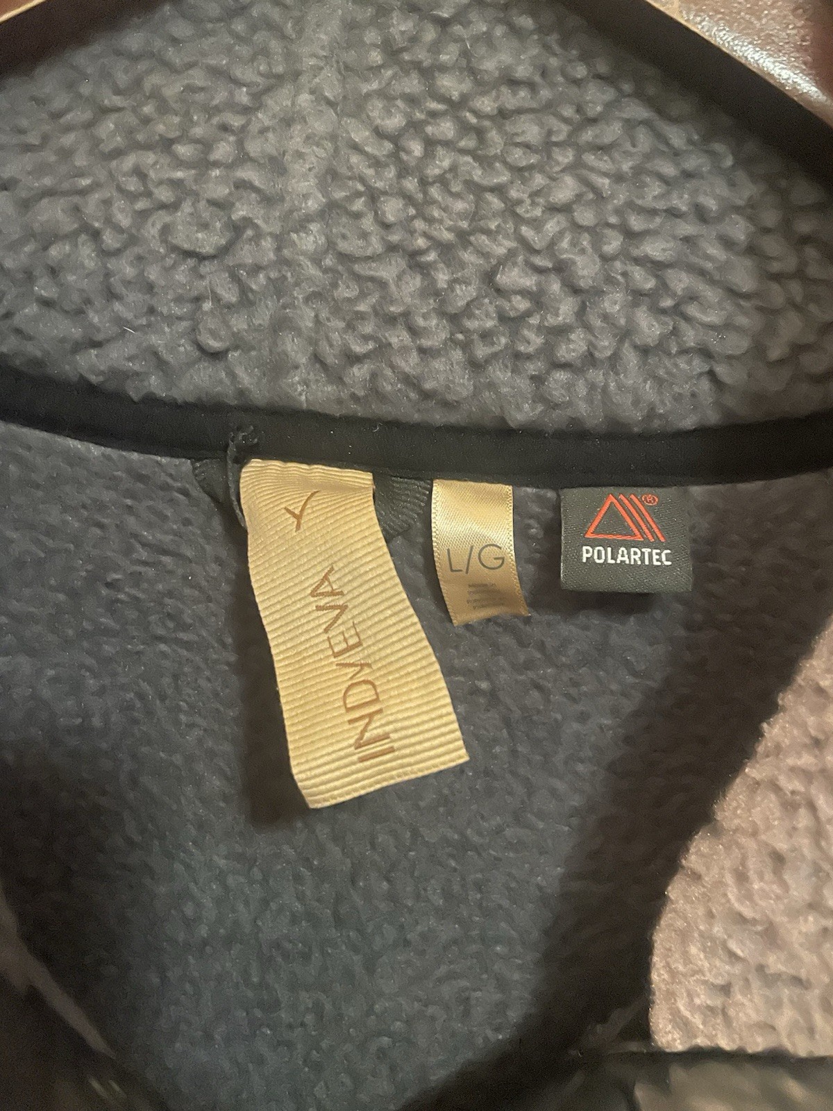 Indyeva Polartec Gray Snap Button Collared Mid-Le… - image 4