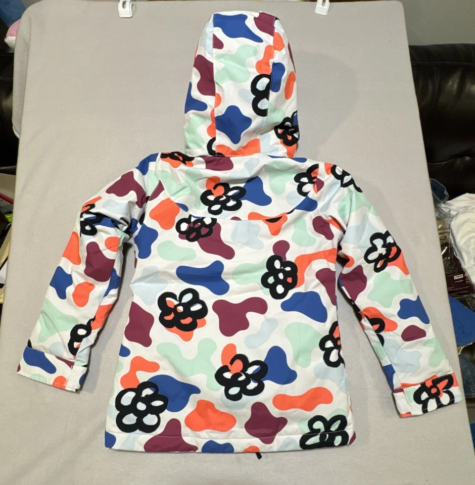 Chaqueta Burton Niñas Elodie Esquí Snowboard Talla S ThermaCore RoomToGrow Flora Mirage Foto 2 de 4