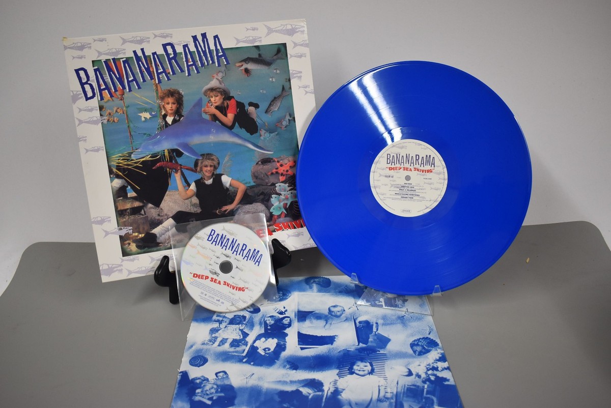 BANANARAMA DEEP SEA SWIMMING LPレコード Bananarama - Deep Sea Skiving Blue Vinyl LP & CD EX | eBay