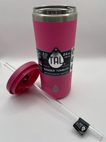 Tumbler Trinkflasche Edelstahl Ranger 24 flüssige Unzen Pink Tal kostenloser Versand