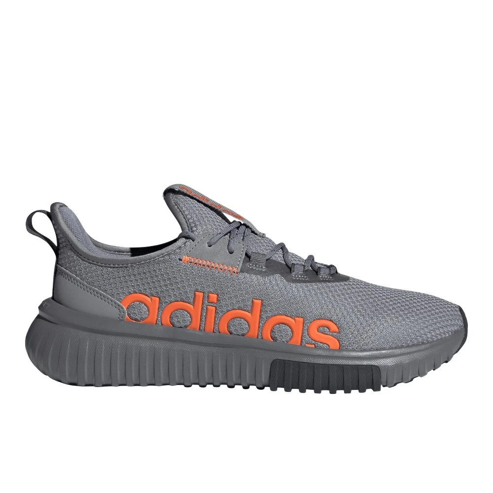 adidas Kaptir 4.0 Lace Up Mens Grey Sneakers Casual Shoes JQ3540