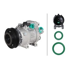 Klimakompressor 12 V Ø 120 mm HELLA Thermo-Expertise für u.a. HYUNDAI I30
