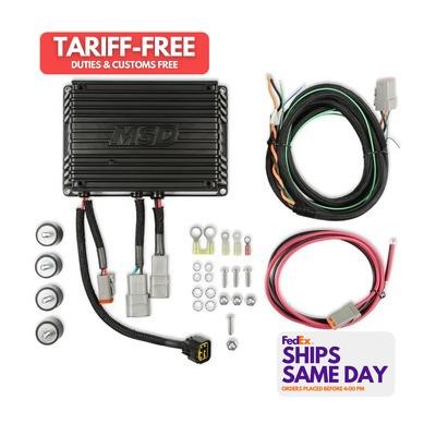 Msd Ignition 8001, Kit Black Aluminum Pro 600 Cdi Power Grid Ignition Box Perfor
