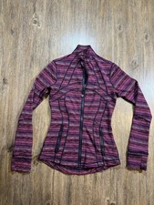 Lululemon Womens Purple Long Sleeve Pockets Full-Zip Define Jacket Size 2