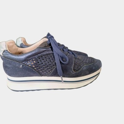 Sneaker Pertini, Leder Innen und Außen, Gr. 40, Fb. Marine