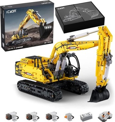 CADA C61082 | Raupenbagger (RC) Technic Konstruktionsset 1702 Teile