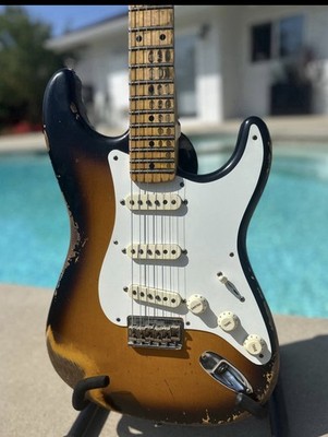 Fender Custom Shop  57 Heavy relic Hard tail troposphere Stratocaster MINT!!