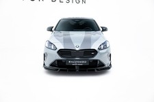Maxton Design Frontlippe V.2 passend f�r BMW M135i M Performance F70 schwarz Hoc
