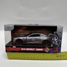 Jada Marvel Avengers War Machine 2010 Chevrolet Camaro Diecast Car - 1:32 Scale